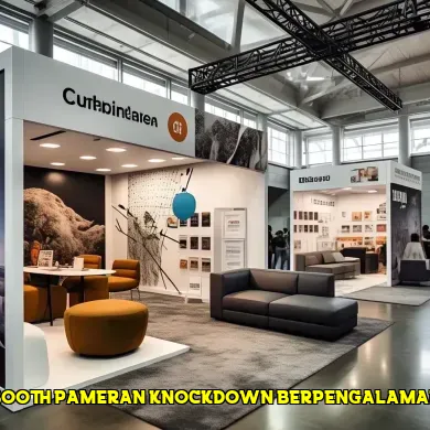 booth pameran knockdown berpengalaman